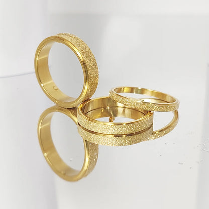 Modessie Women’s Ring – 2/3/5MM Minimalist Gold or Silver Stainless Steel Jewelry