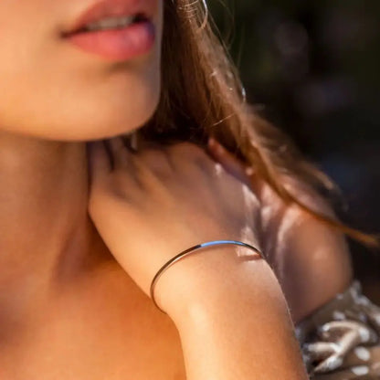 Modessie Stainless Steel Bangles for Women Trendy Cuff Bangle Bracelet Designer Brand  Jewelry