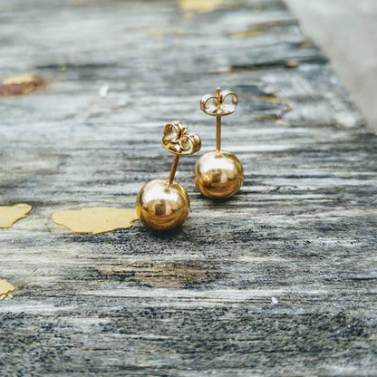 Modessie Pierced Allergic Stud Earrings for Women Stainless Steel Small Geometric Earrings  Fashion Jewelry