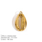 Modessie Fashion Marine Animals Charms Shell Fish Tail Hippocampus Japonicus Stainless Steel Pendants For Jewelry