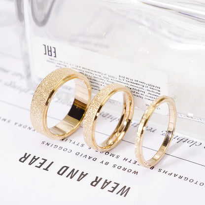 Modessie Women’s Ring – 2/3/5MM Minimalist Gold or Silver Stainless Steel Jewelry