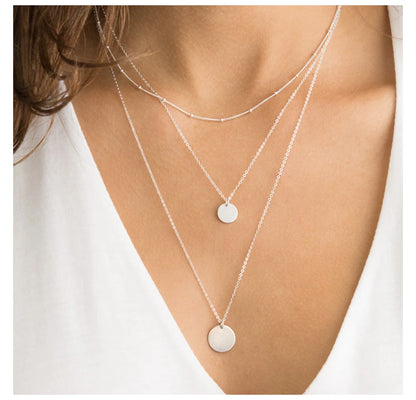 Modessie Gold Color Stainless Steel 316 Chain Choker Necklace Women Chain Necklace  for Women gift