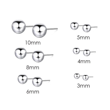 Modessie Pierced Allergic Stud Earrings for Women Stainless Steel Small Geometric Earrings  Fashion Jewelry