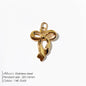 Modessie Stainless Steel Bow Charm Pendant for DIY Handmade Necklaces, Bracelets and Jewelry Making