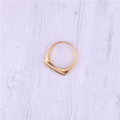 Modessie Gold/Silver Stainless Steel Ring for Women – Elegant, Durable, Everyday Fashion