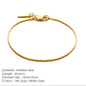 Modessie Wire Chain Bracelet  Fashion Trend Of New  Men's Bracelet Without Losing Color Jewelry