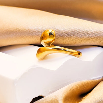 Modessie Gold/Silver Stainless Steel  Ring for Women – Elegant, Durable, Everyday Fashion