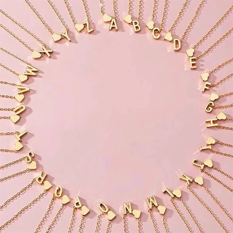 Modessie Initial Bracelet DIY Personalized Name Heart Bracelets Stainless Steel Jewelry Girls Anniversary Gift