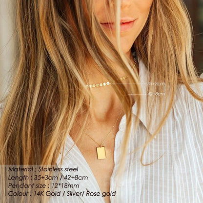 Modessie Trendy Multi Layered Stainless Steel Necklace Women Dainty Imitation Pearls Choker Necklace for Women