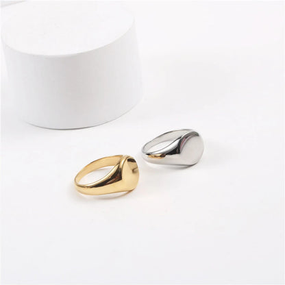 Modessie Stainless Steel Ring for Women – Hypoallergenic, Non-Tarnish, Gold or Silver Finish