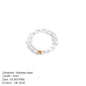 Imitation Pearl Minimalist Pearl Finger Ring White Round Pearl Ring