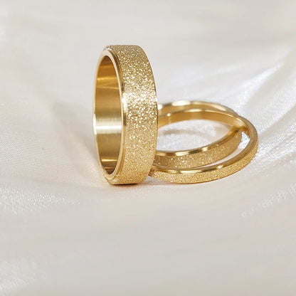 Modessie Women’s Ring – 2/3/5MM Minimalist Gold or Silver Stainless Steel Jewelry