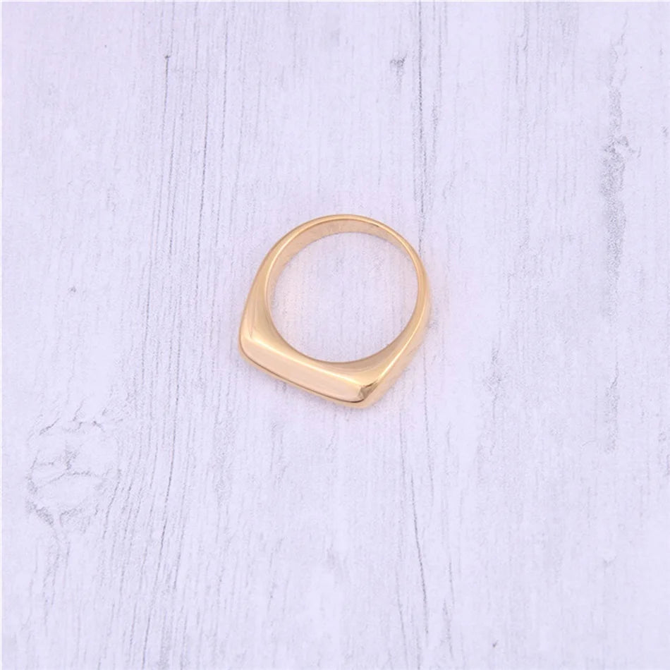 Modessie Gold/Silver Stainless Steel Ring for Women – Elegant, Durable, Everyday Fashion