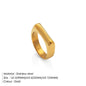 Modessie Gold/Silver Stainless Steel Ring for Women – Elegant, Durable, Everyday Fashion