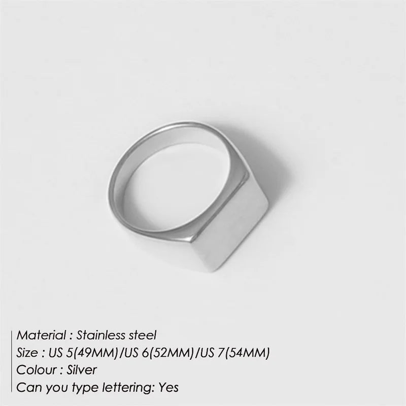 Modessie Women’s Stainless Steel Ring – Gold or Silver Plated, Waterproof, Tarnish-Resistant, Fashion Jewelry