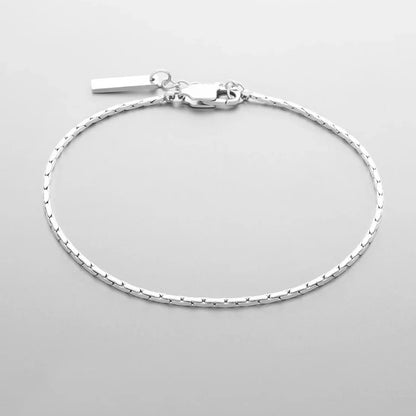 Modessie Wire Chain Bracelet  Fashion Trend Of New  Men's Bracelet Without Losing Color Jewelry