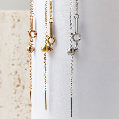 Modessie Adjustable Gold or Silver Plated Stainless Steel Chain Bracelets 18cm  For Women Wholesale Stainless Steel Jewelry Women Bracelets