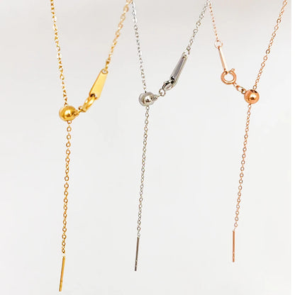 Modessie Adjustable Gold or Silver Plated Stainless Steel Chain Bracelets 18cm  For Women Wholesale Stainless Steel Jewelry Women Bracelets