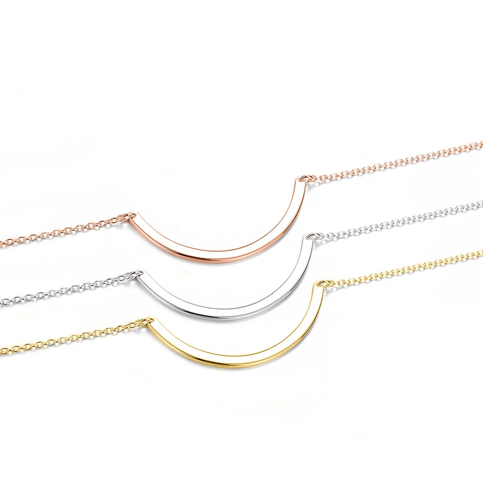 Modessie Women Statement Stainless Steel Necklace for Women Simple Thin Chain Necklace Choker Necklace Luxury Designer Jewelry